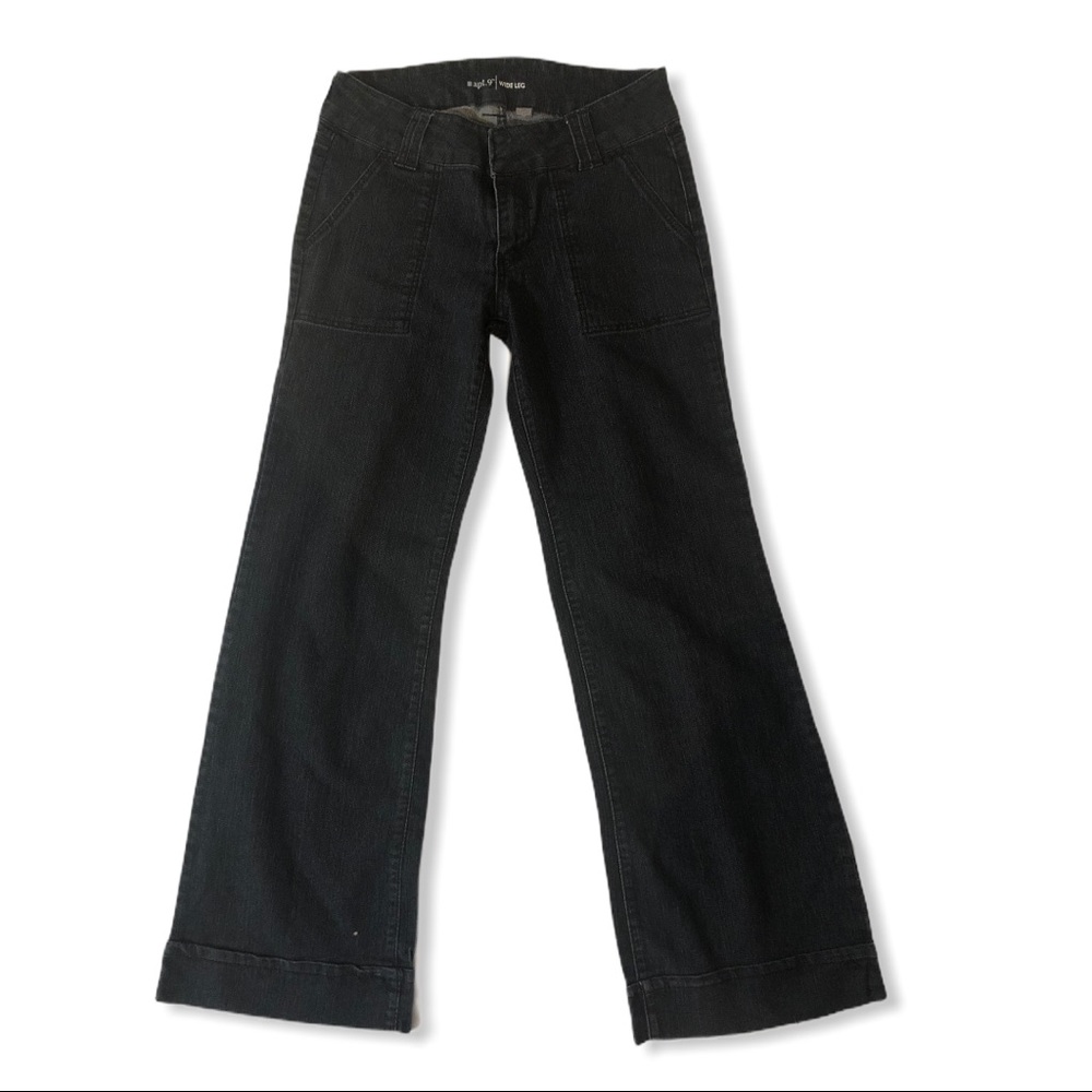 🔥SALE! 2/$15 Dark Denim Jean Wide Leg Pants